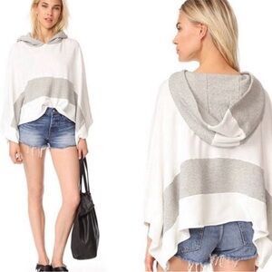 Free people sweatshirt poncho - size M/L